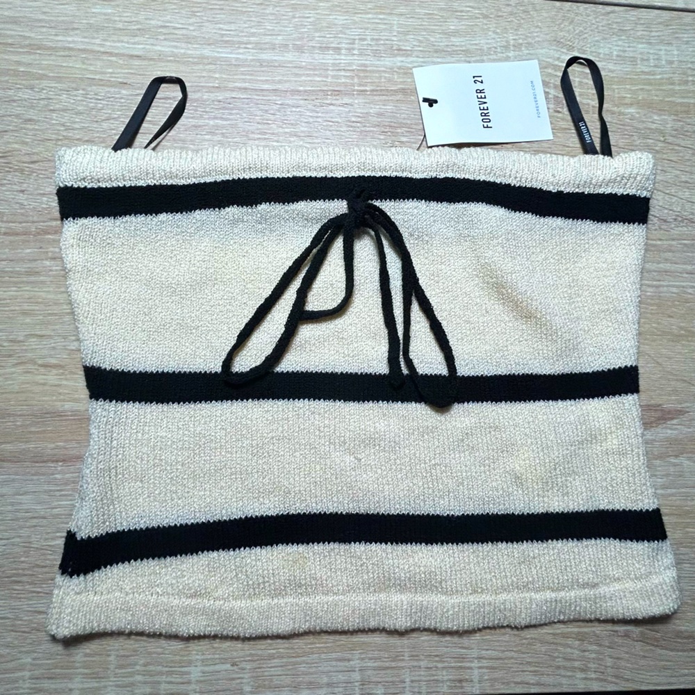 Forever 21 Knit Tube-top, Small